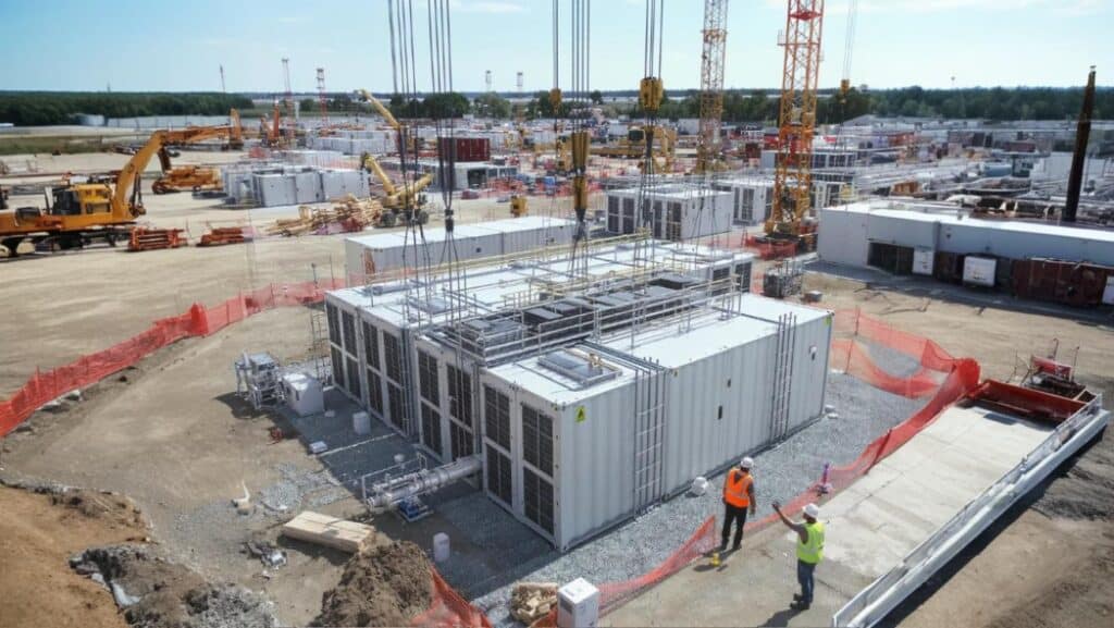 Modular data center infrastructure units being deployed for flexible energy solutions