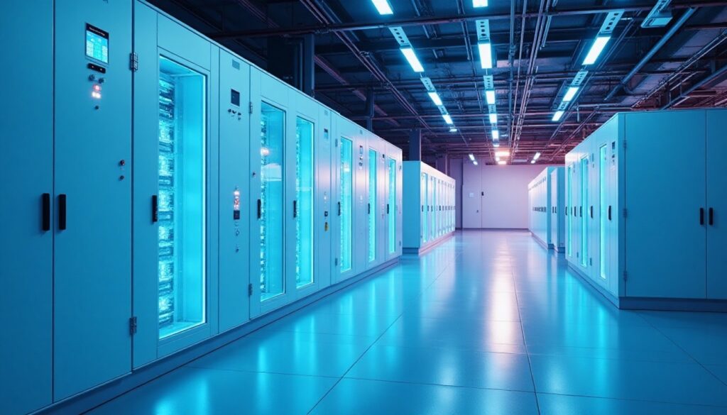 Advanced battery energy storage systems providing backup power for colocation data center operations