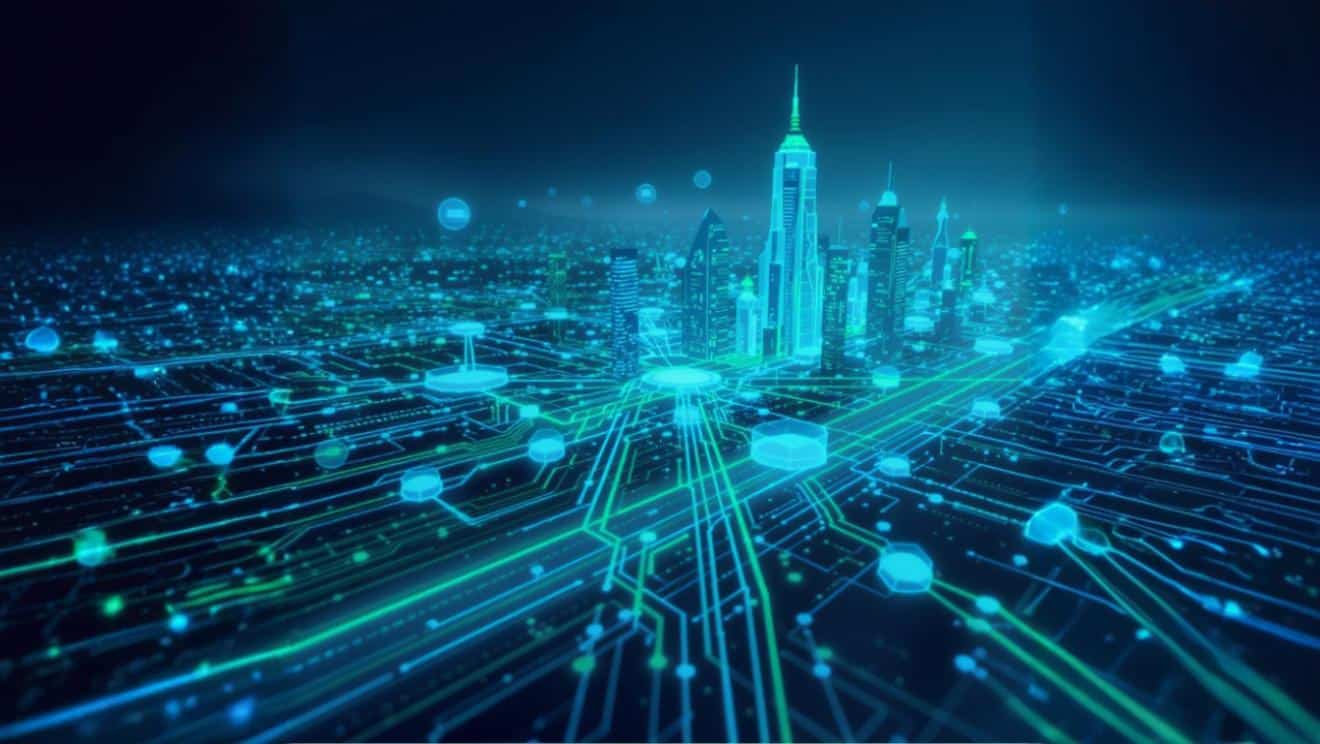 Digital infrastructure solutions connecting modern business systems