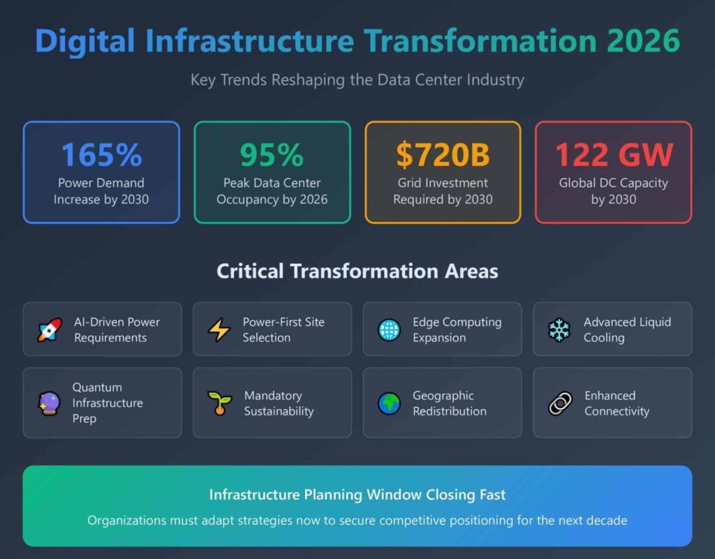 digital infrastructure 2026 infographic
