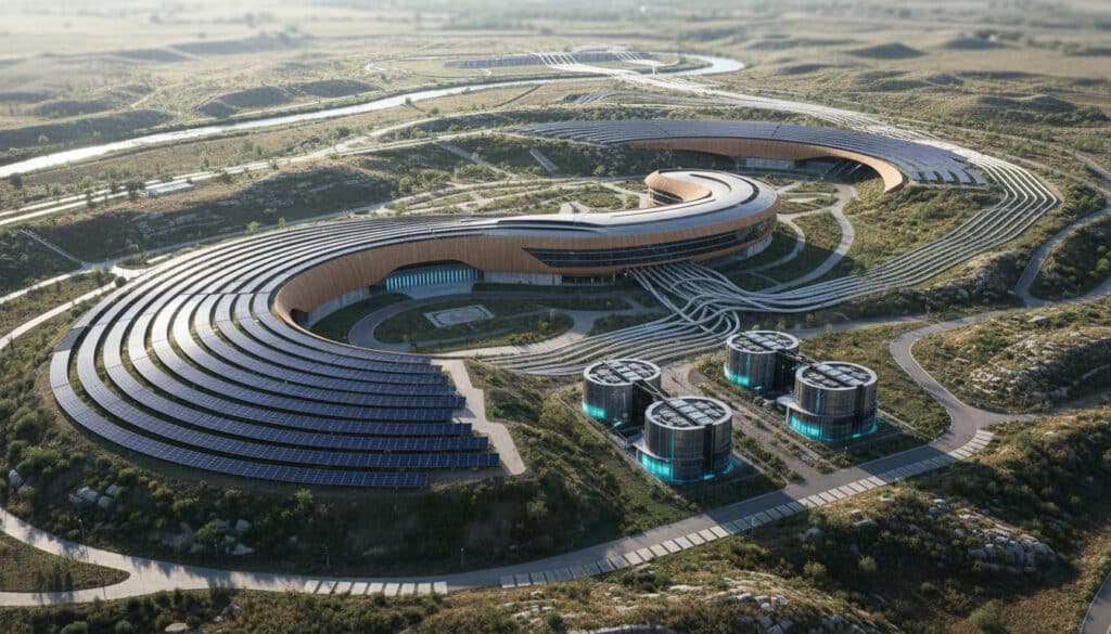 energy campus development that integrates generation