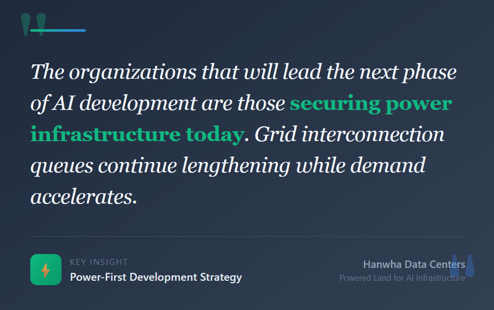 Power first development strategy