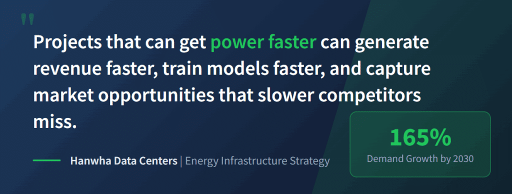 Energy infrastructure strategy