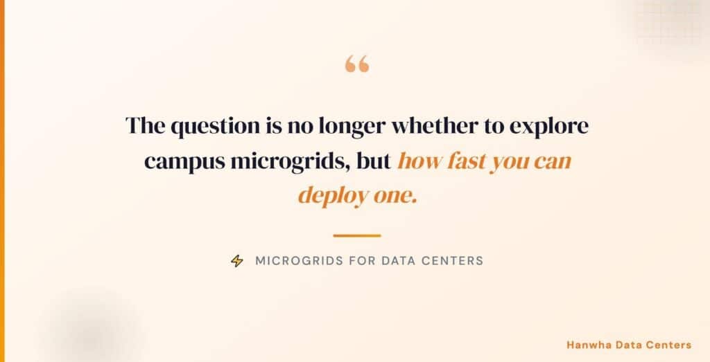 microgrids for data centers
