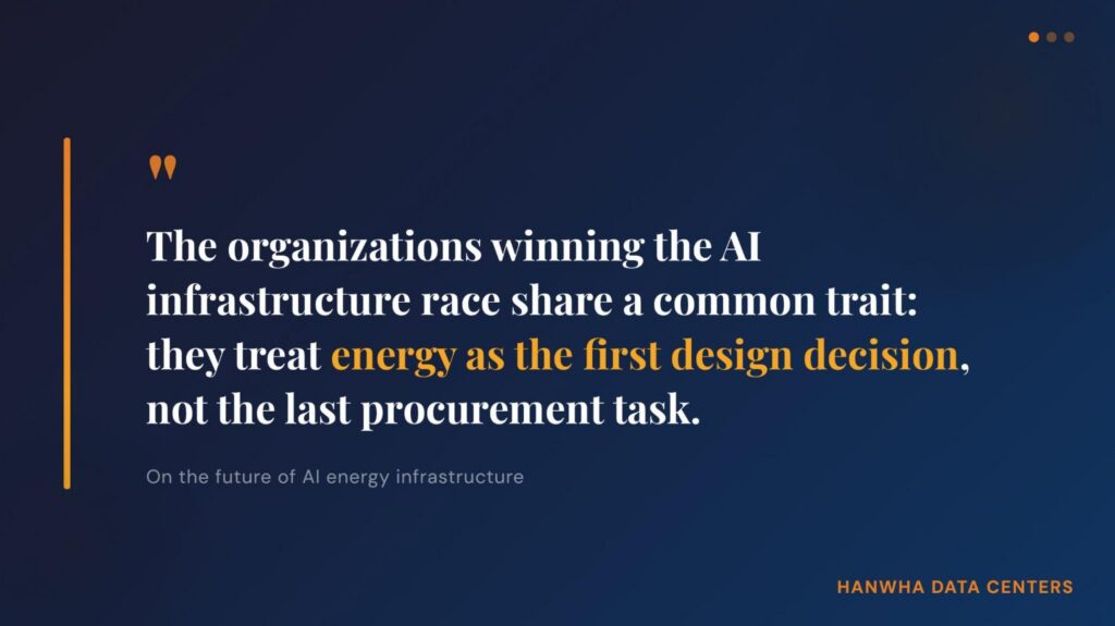 future of AI energy infrastructure
